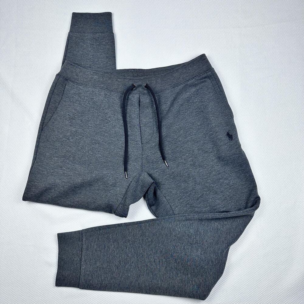 Polo Ralph Lauren Jogger Pants Mens Large Gray Sweatpants athleisure tapered fit